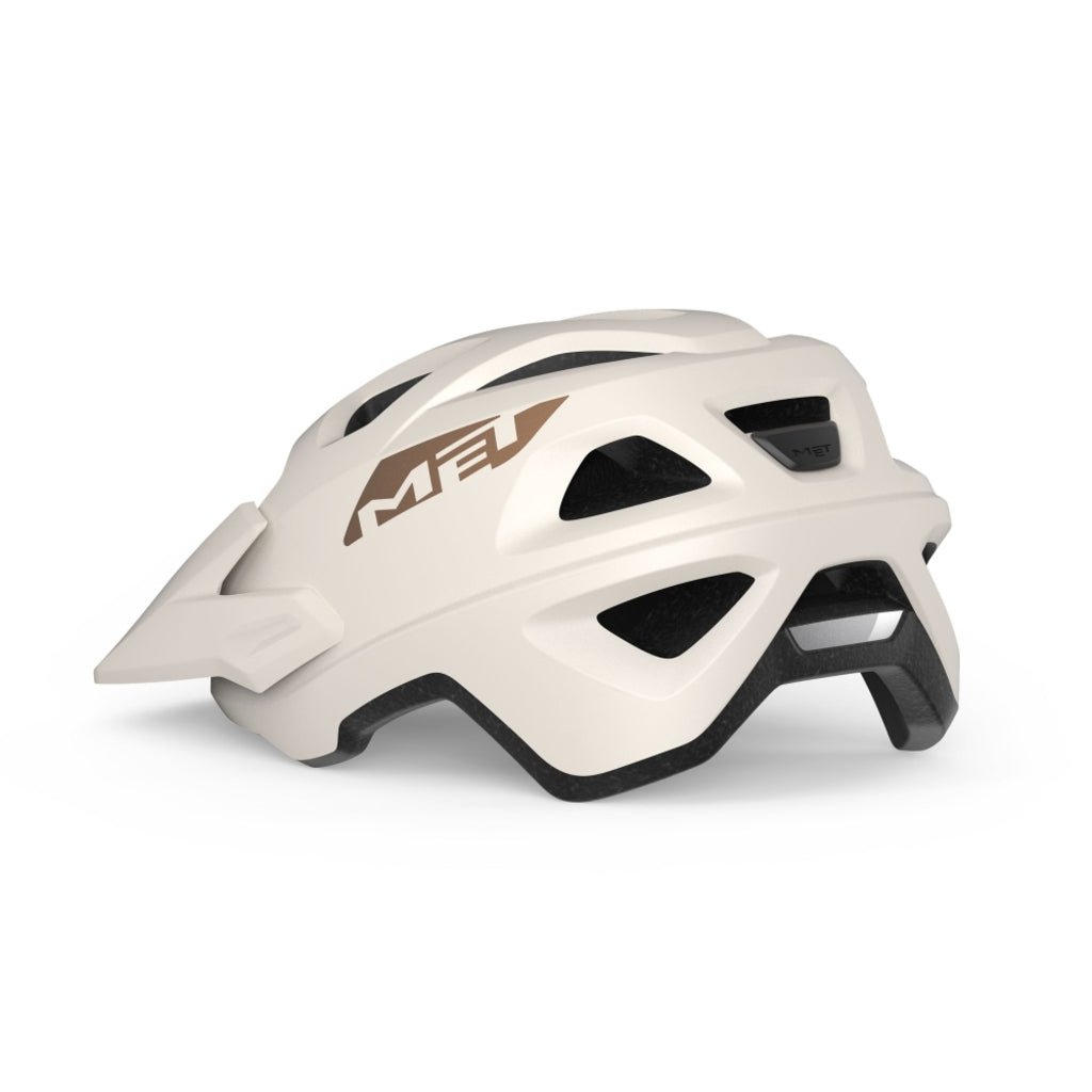 Fietshelm - MET Echo - Off-White/Bronze Fietshelm - MET Echo - Off-White/Bronze